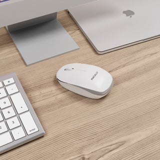 White Wireless Mouse for PC Laptop / Windows Computer