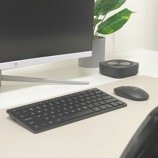 Compact Wireless Keyboard For Windows PC (Black)