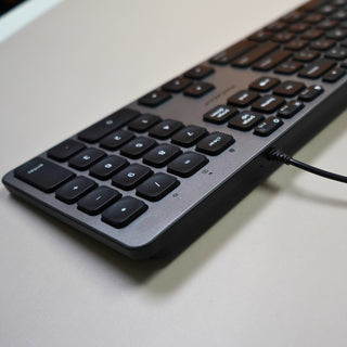 Wired Backlit Keyboard For Mac (Space Gray)