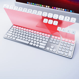 Premium USB Keyboard For Mac with Built-in USB Hub