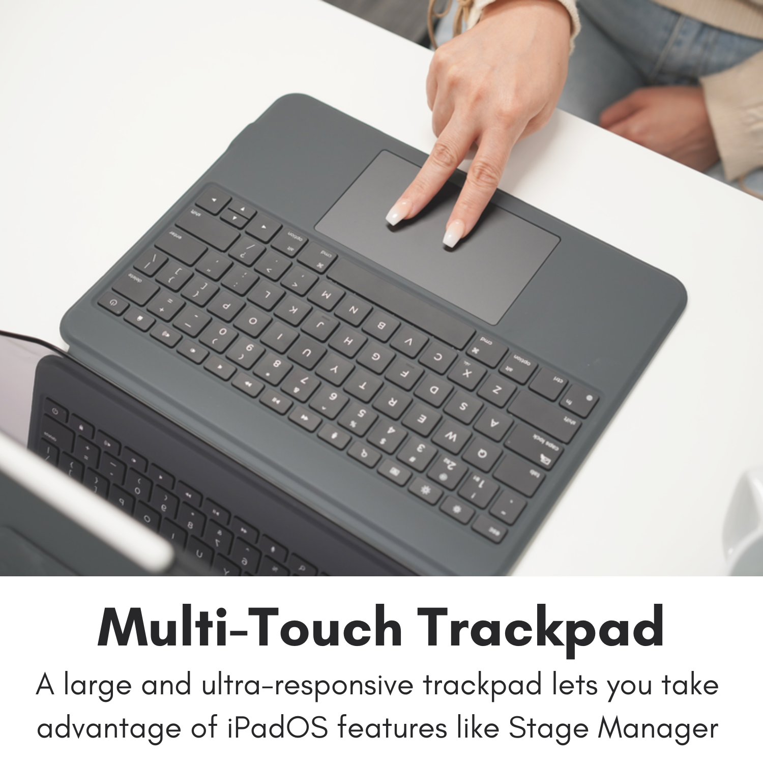 For Ipad Air Ipad Pro Keyboard With Trackpad Logitech Logitech