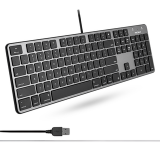 The Slim USB Keyboard For Mac (Space Grey)