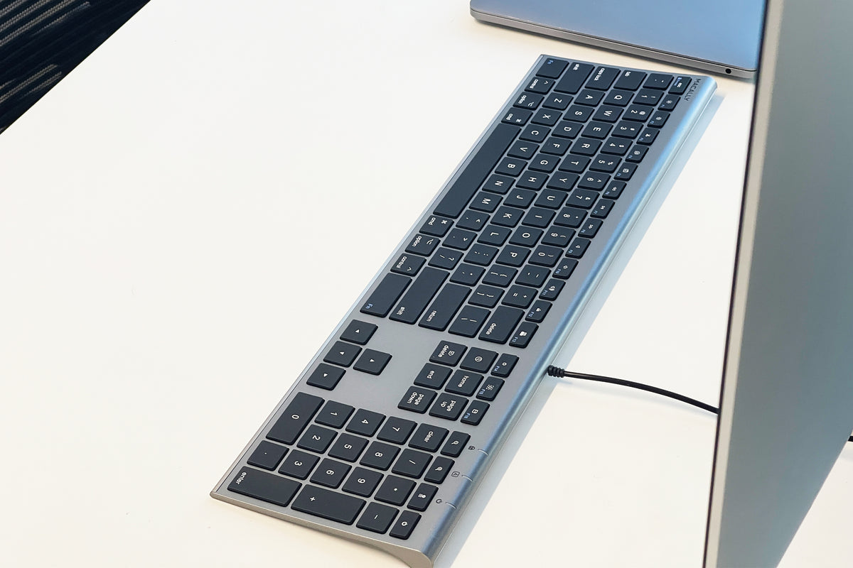 Macally ACEKEYSG plug-and-play USB wired keyboard