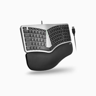 Premium Ergonomic Keyboard for Mac USB Devices | Backlit Keys & Split Layout