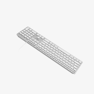 Wired Backlit Keyboard For Mac (Aluminum)