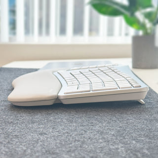 Wireless Ergonomic Keyboard for Mac Bluetooth Devices | Backlit