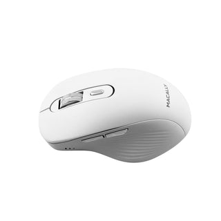 Macally Bluetooth Wireless Mouse for Mac and PC, White