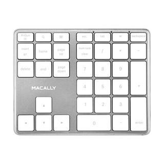 Wireless Numeric Keypad for Mac and PC (Aluminum)