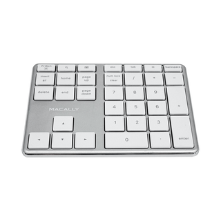Wireless Numeric Keypad for Mac and PC (Aluminum)