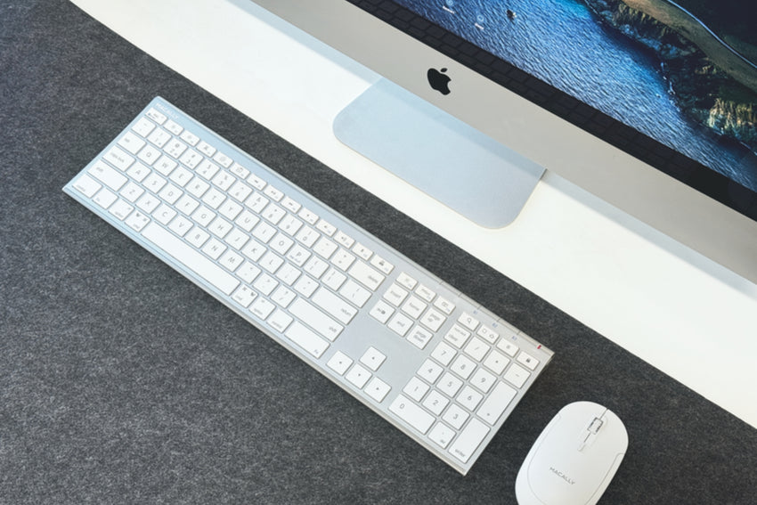 Full-Size Bluetooth Keyboard for Mac with Numeric Keypad | Macally
