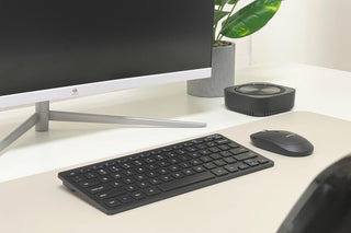 Macally 2.4G Small Wireless Keyboard - Ergonomic Compact Design 