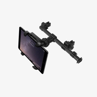 Car Tablet Holder |  Fits Any Headrest (Black)