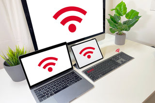 Macally Wireless Keyboard for Mac on white background, multi-device connectivity.