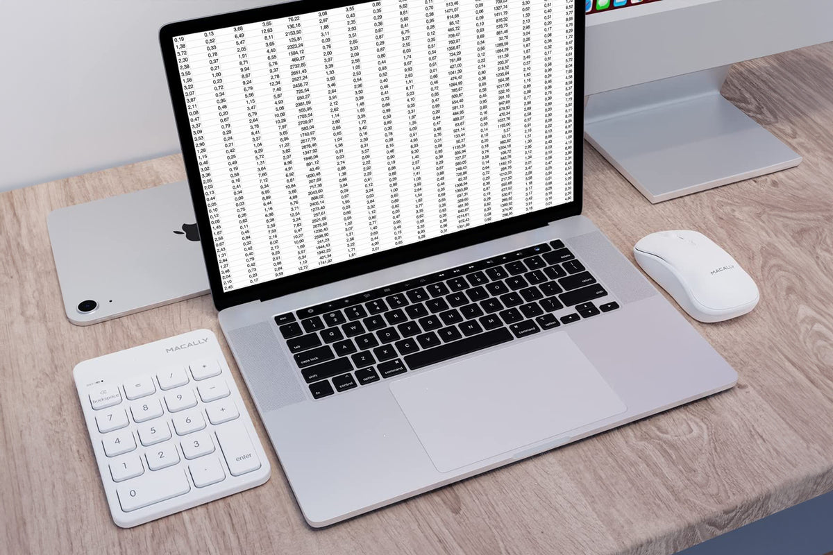 Number Pad Example Application Wireless Number Pad | Perfect for Mac / PC 10 Key Data Entry ...