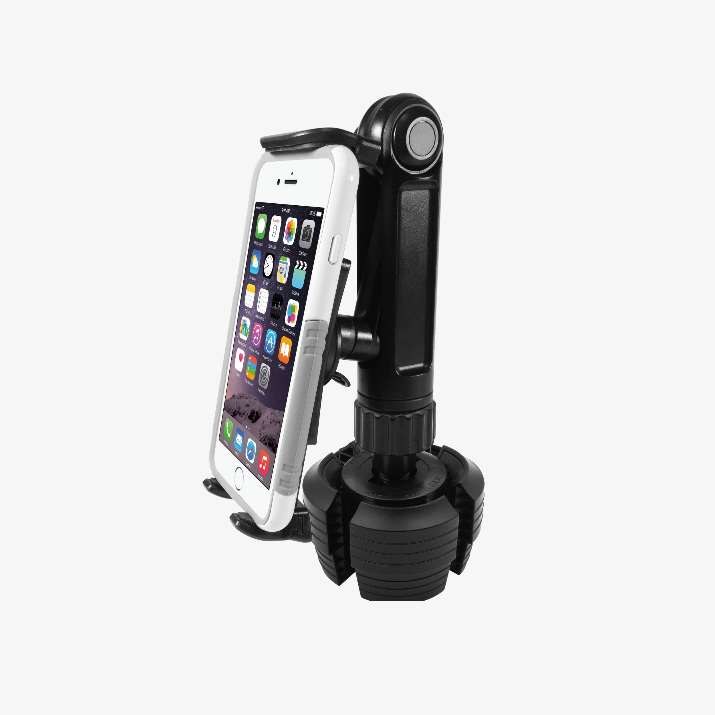Iphone Car Cup Holder Mount For Smartphones Pom Gear Mc Cupholder