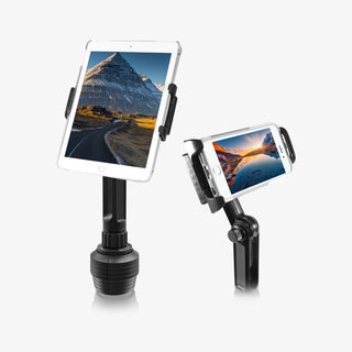 Macally Cup Holder Tablet Mount - Adjustable iPad Car Holder