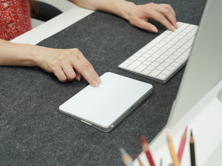 Wired & Wireless Trackpad for Mac - Multi Gesture Touchpad - USB C