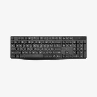 Wireless Keyboard | Full-Size & Ergonomic | Black | Best Wireless Keyboard