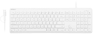 Full-Size USB Wired Keyboard / Mac Layout with Numpad | Macally