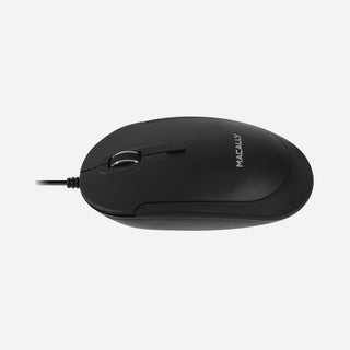 Silent USB C Mouse for Mac and PC (Black)