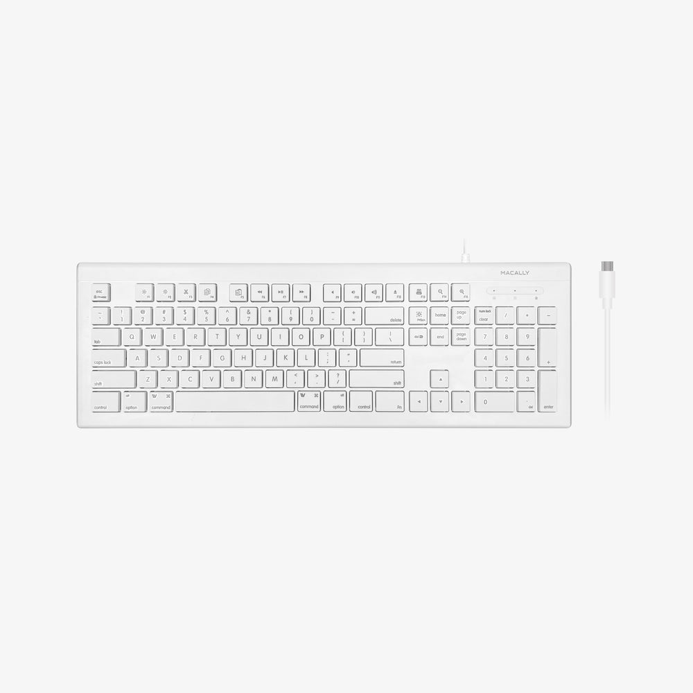 USB C Keyboard | Spill Proof + Durable