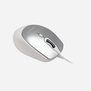 Ergo USB C Mouse For Mac / PC with Silent Click (Aluminum)