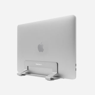 Vertical Laptop Stand for Desk | Fits All MacBook Laptops (Aluminum)
