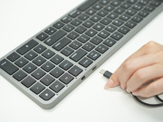 Macally Compact Bluetooth Keyboard and Mouse Combo (Black)