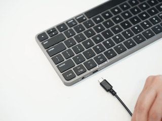 Dual Mode Wireless Keyboard & Mouse Set (Space Gray)