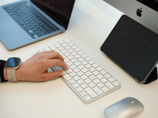 Dual Mode Wireless Keyboard & Mouse Set (Aluminum)